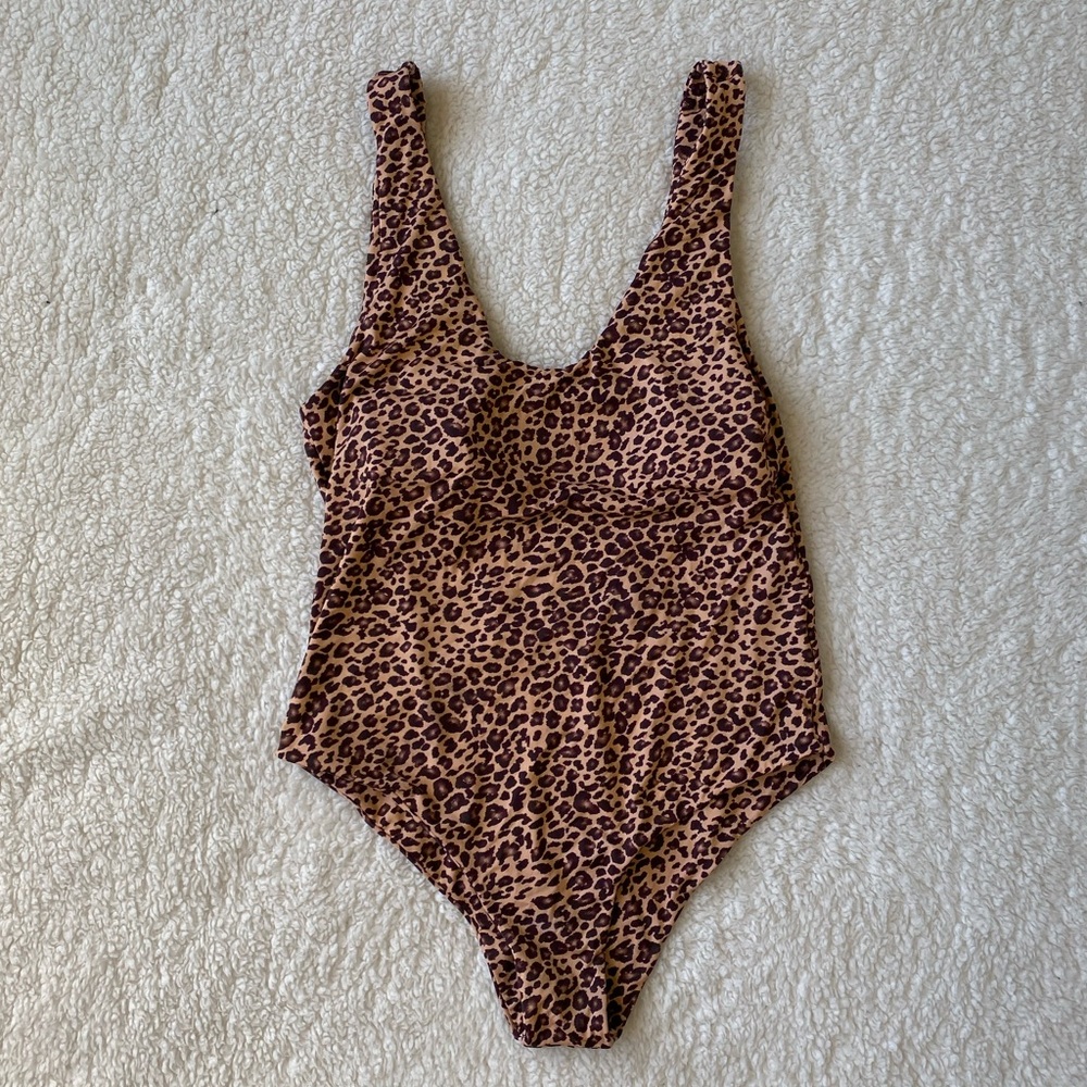 Mai Swimwear Swimsuit One Piece Cheetah Print